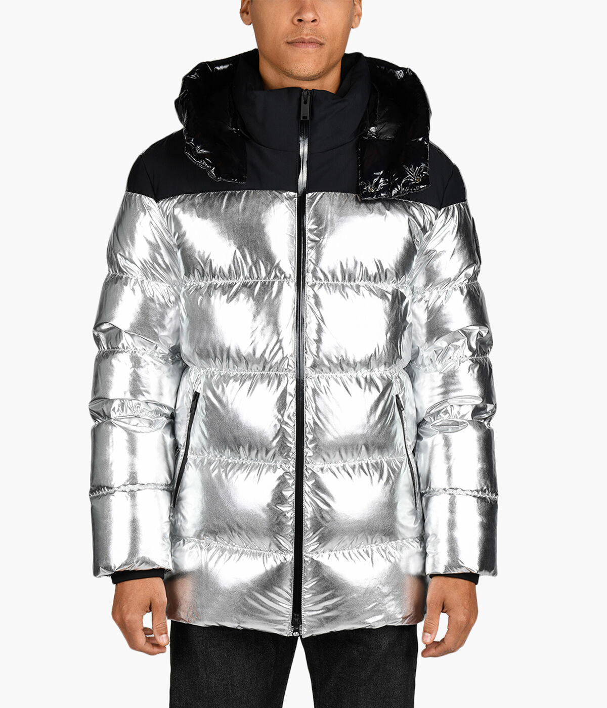 MOOSE KNUCKLES WOODLAND HILLS JACKET METALLIC Clear Browns Shoes