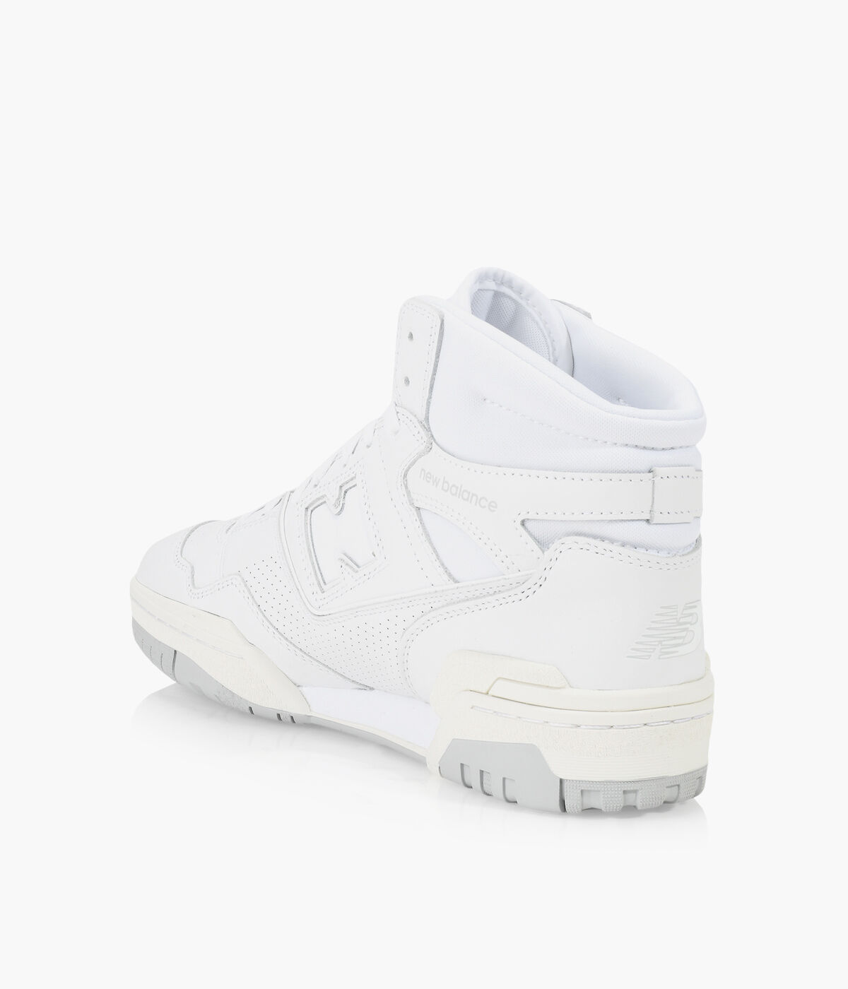 NEW BALANCE 650 White Leather Browns Shoes