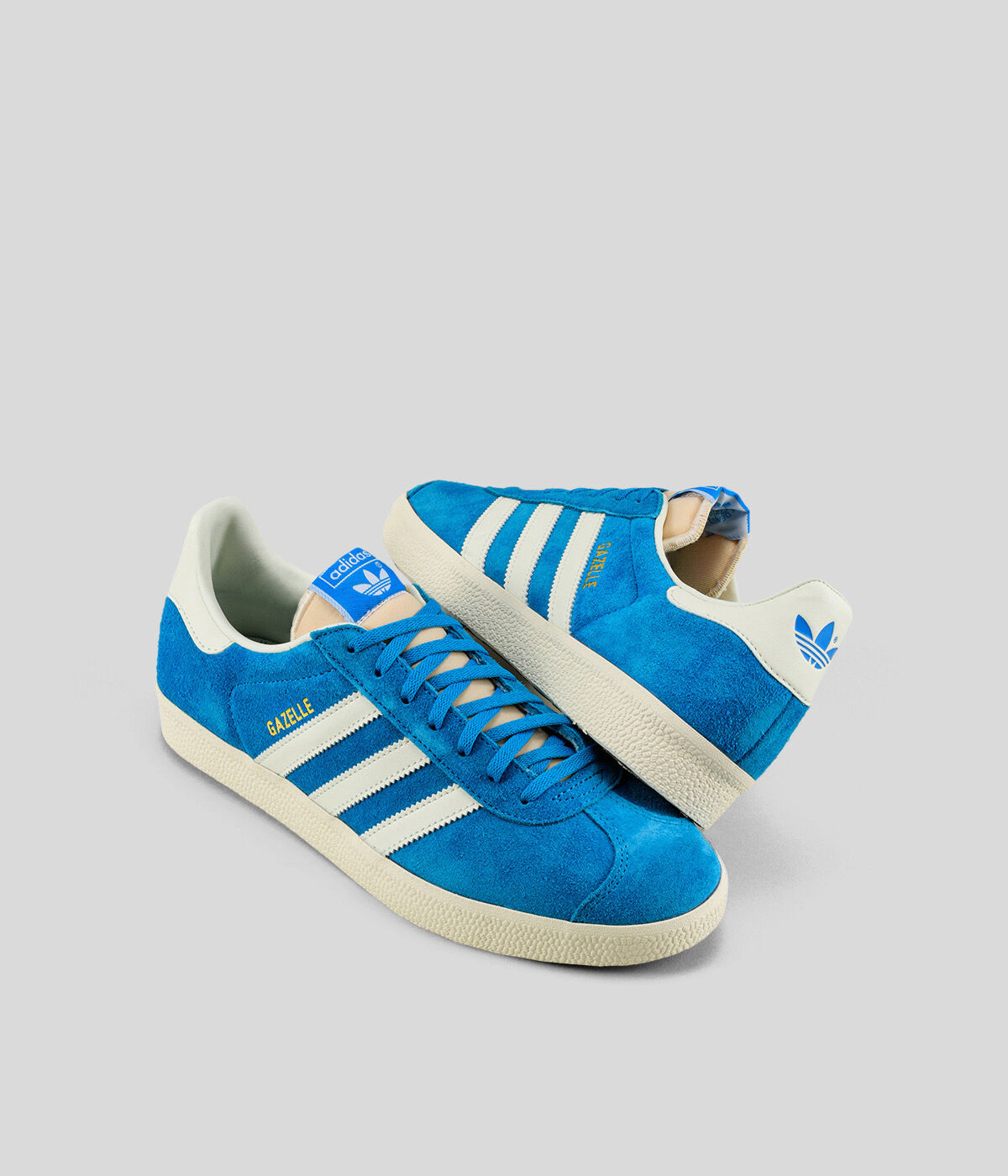 Adidas blue clearance suede sneakers