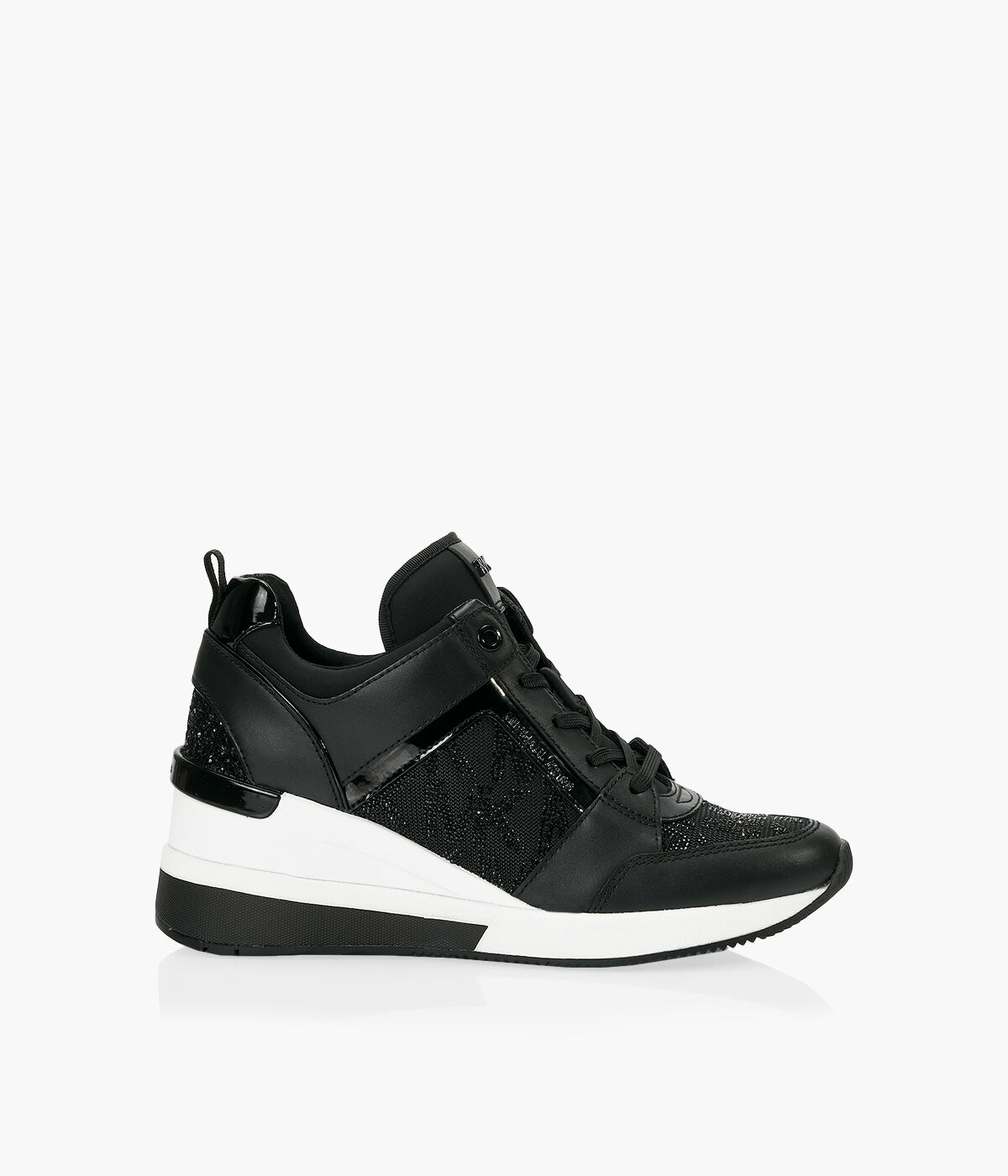 Michael kors trainers black and store white
