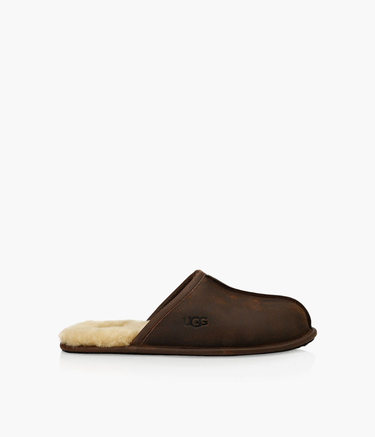 UGG SCUFF LEATHER Leather Browns Shoes
