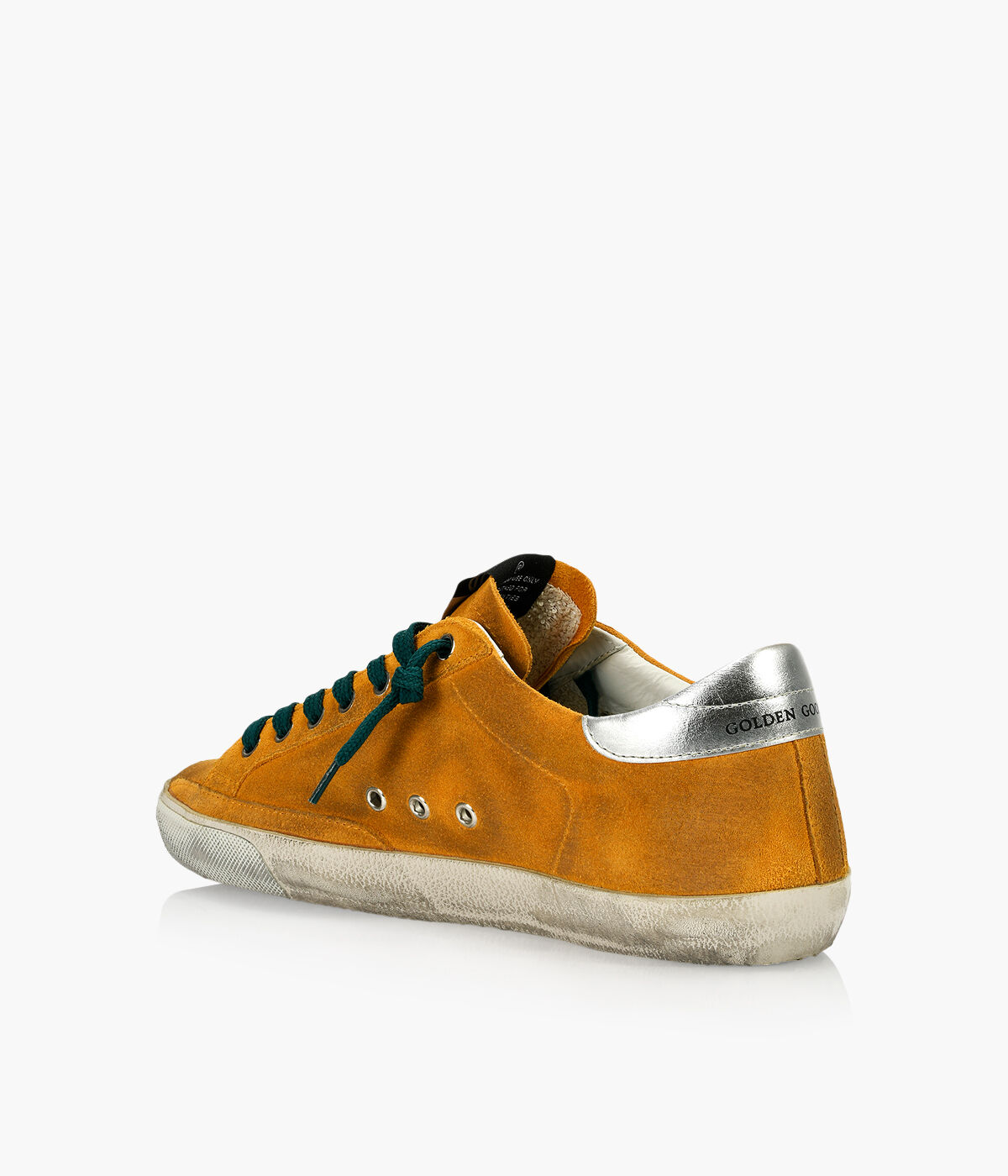 Golden goose superstar orange sale