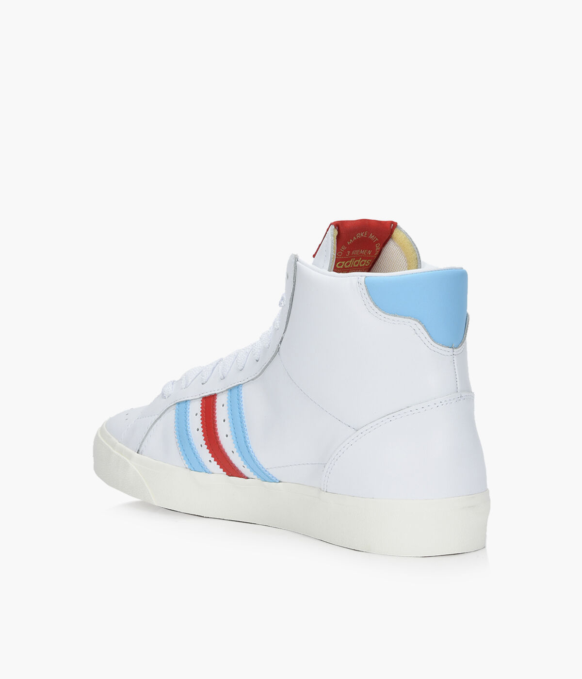 ADIDAS BASKET PROFI. White Leather Browns Shoes