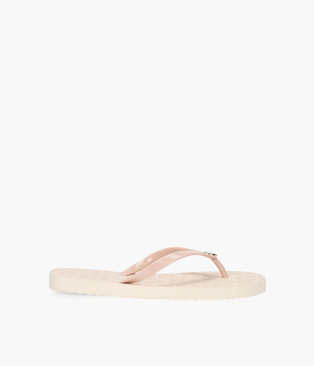 michael kors brown flip flops