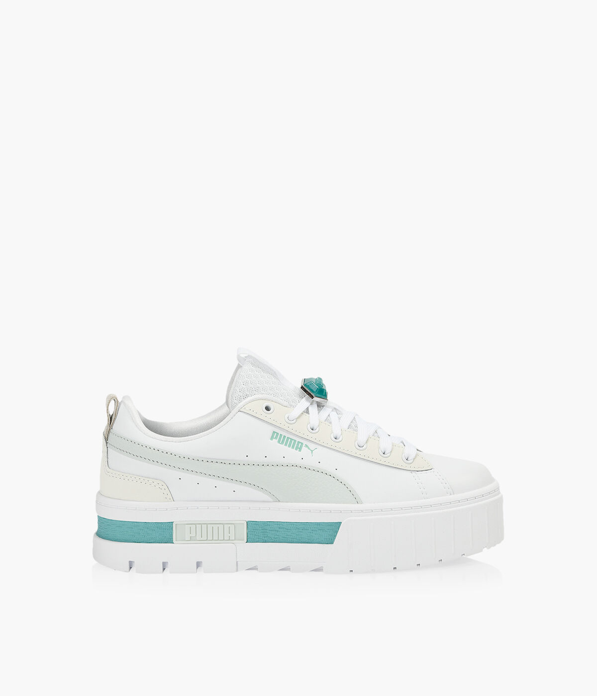 PUMA MAYZE CRYSTAL GALAXY White Colour Leather Browns Shoes