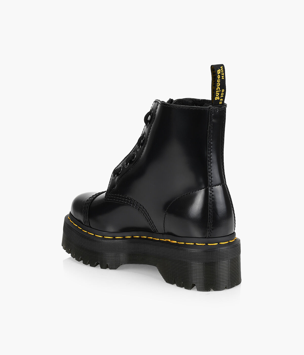 Dr martens sinclair clearance black polished smooth