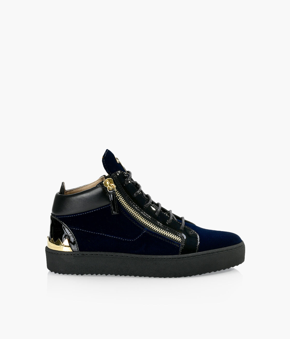 GIUSEPPE ZANOTTI RU20065 Blue Suede Browns Shoes