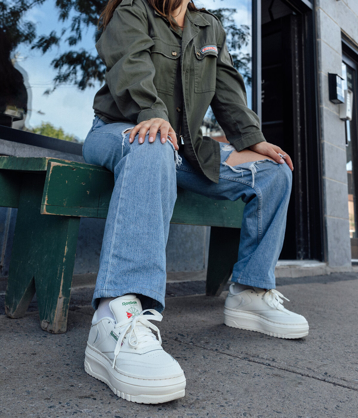 Reebok classic sale jeans