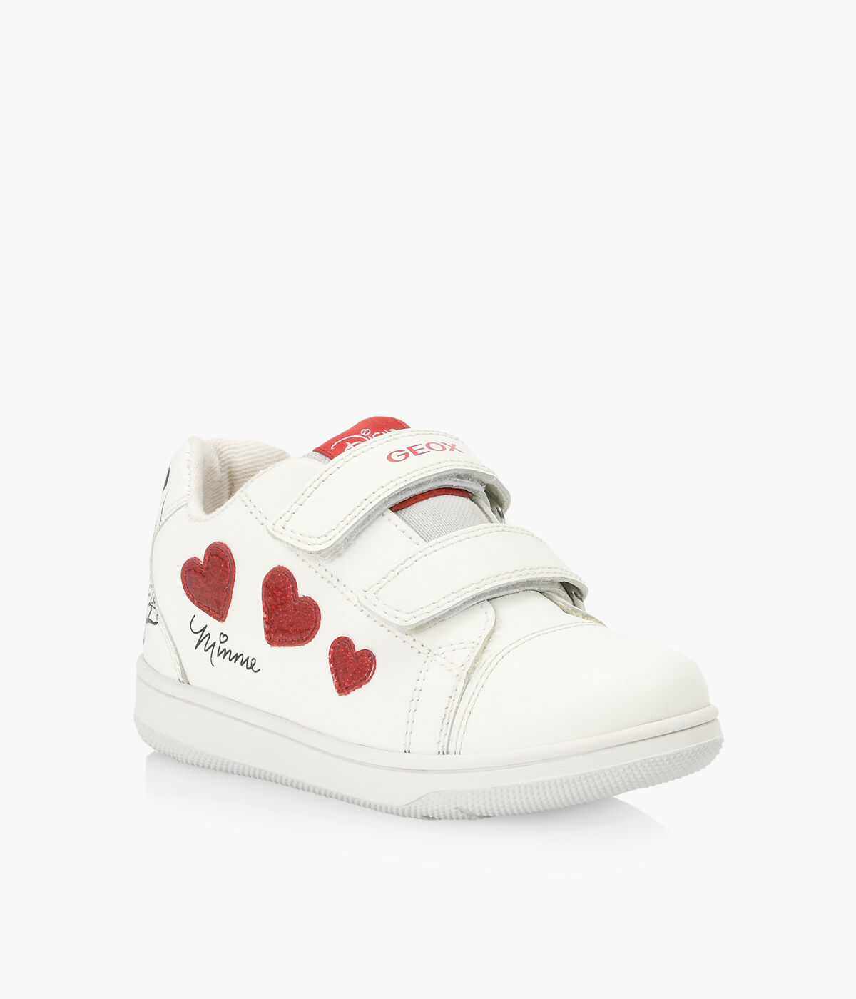 GEOX B NEW FLICK GIRL White Browns Shoes