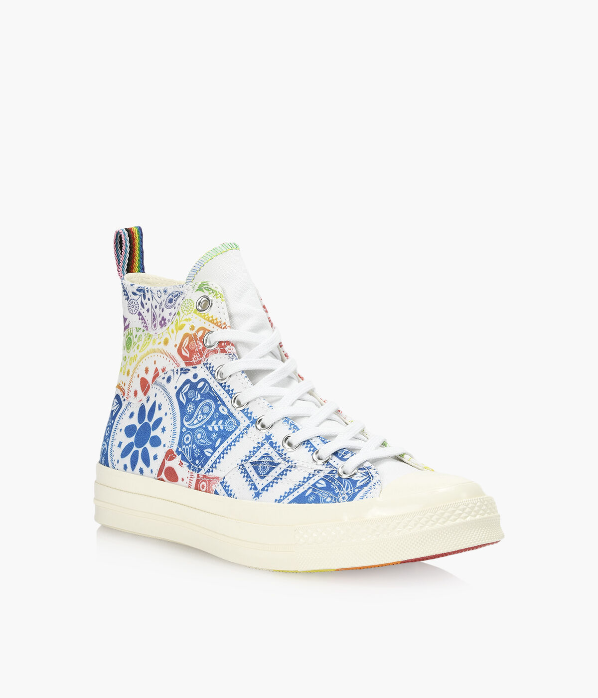 CONVERSE CHUCK 70 PRIDE HIGH TOP Multicolour Canvas Browns Shoes
