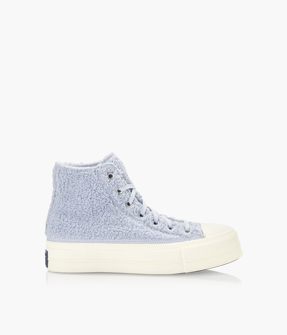 CONVERSE CHUCK TAYLOR ALL STAR SHERPA PLATFORM Purple Fabric