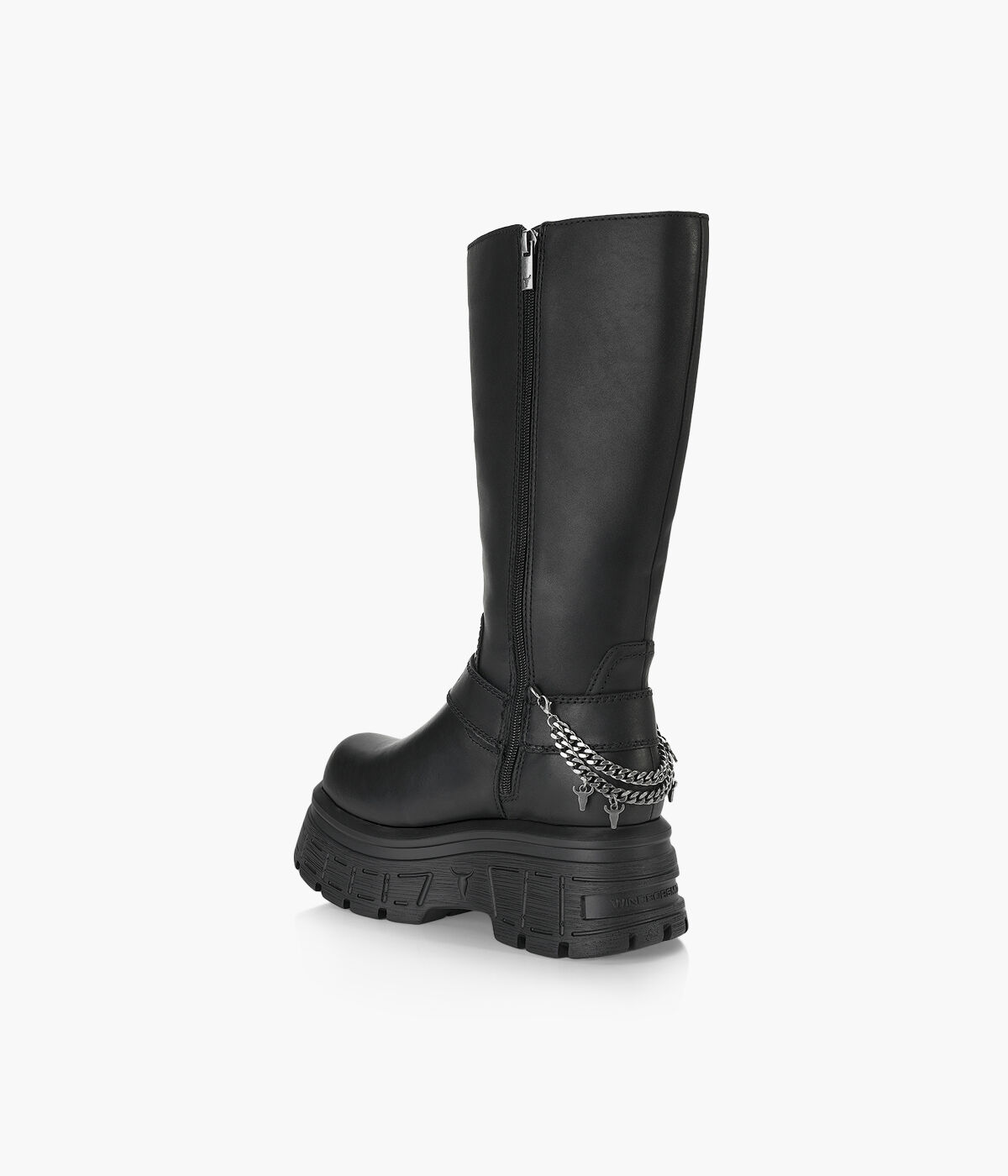 WINDSOR SMITH SCANDALOUS Black Browns Shoes