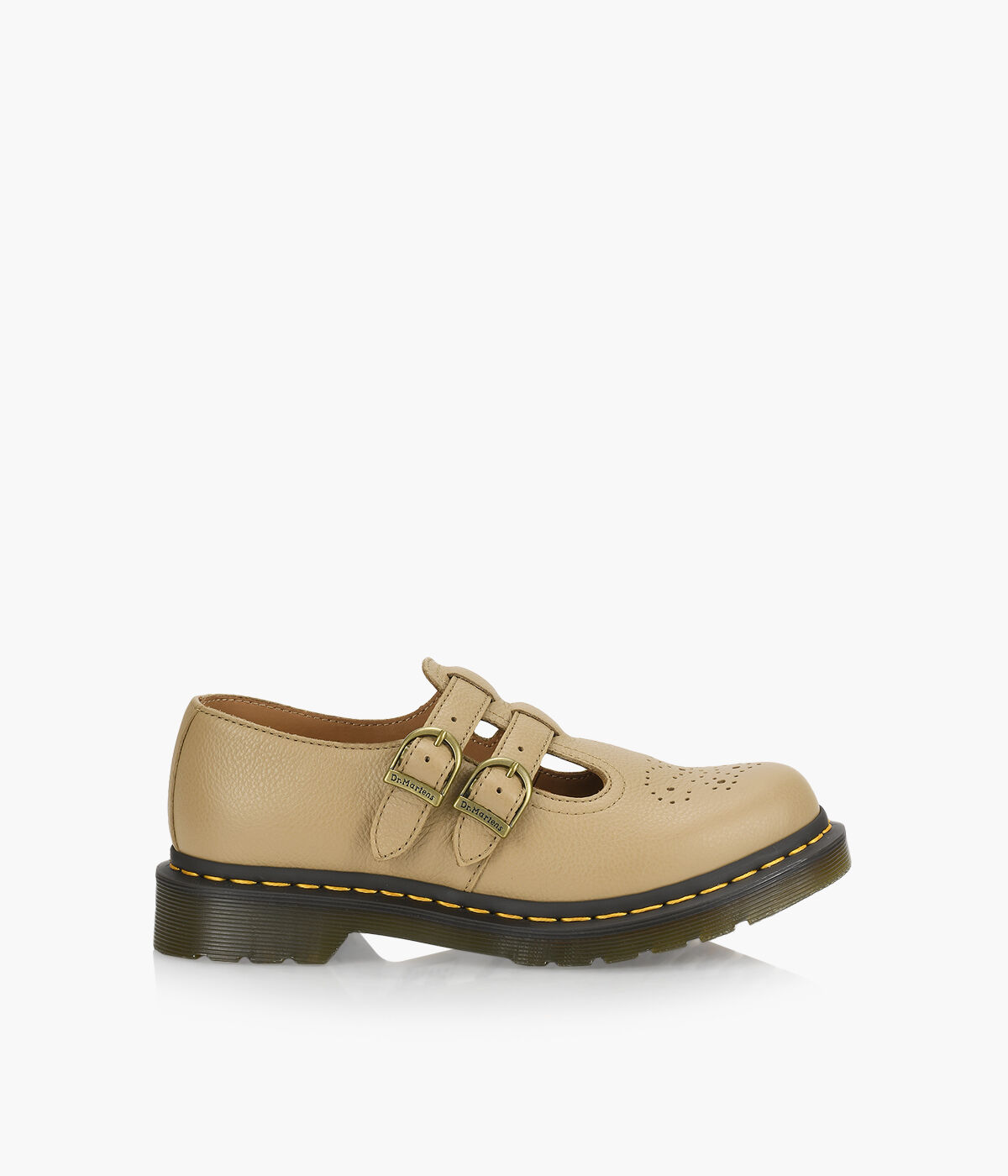 DR. MARTENS 8065 MARY JANE Leather Browns Shoes