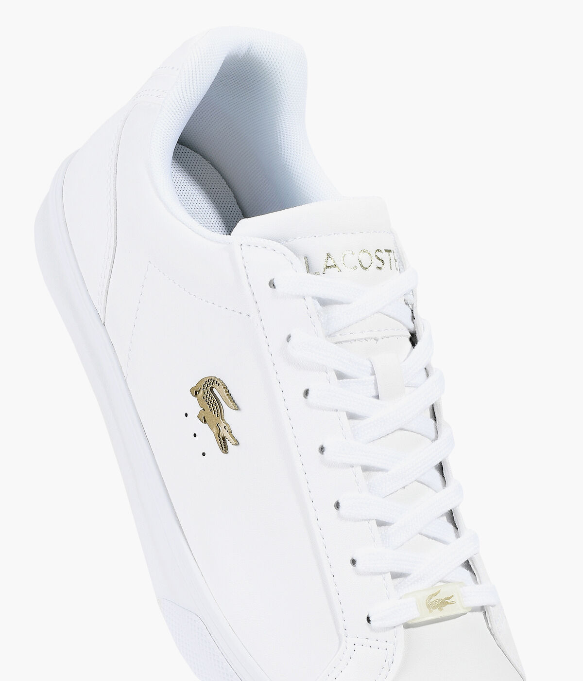 Lacoste lerond off shop white
