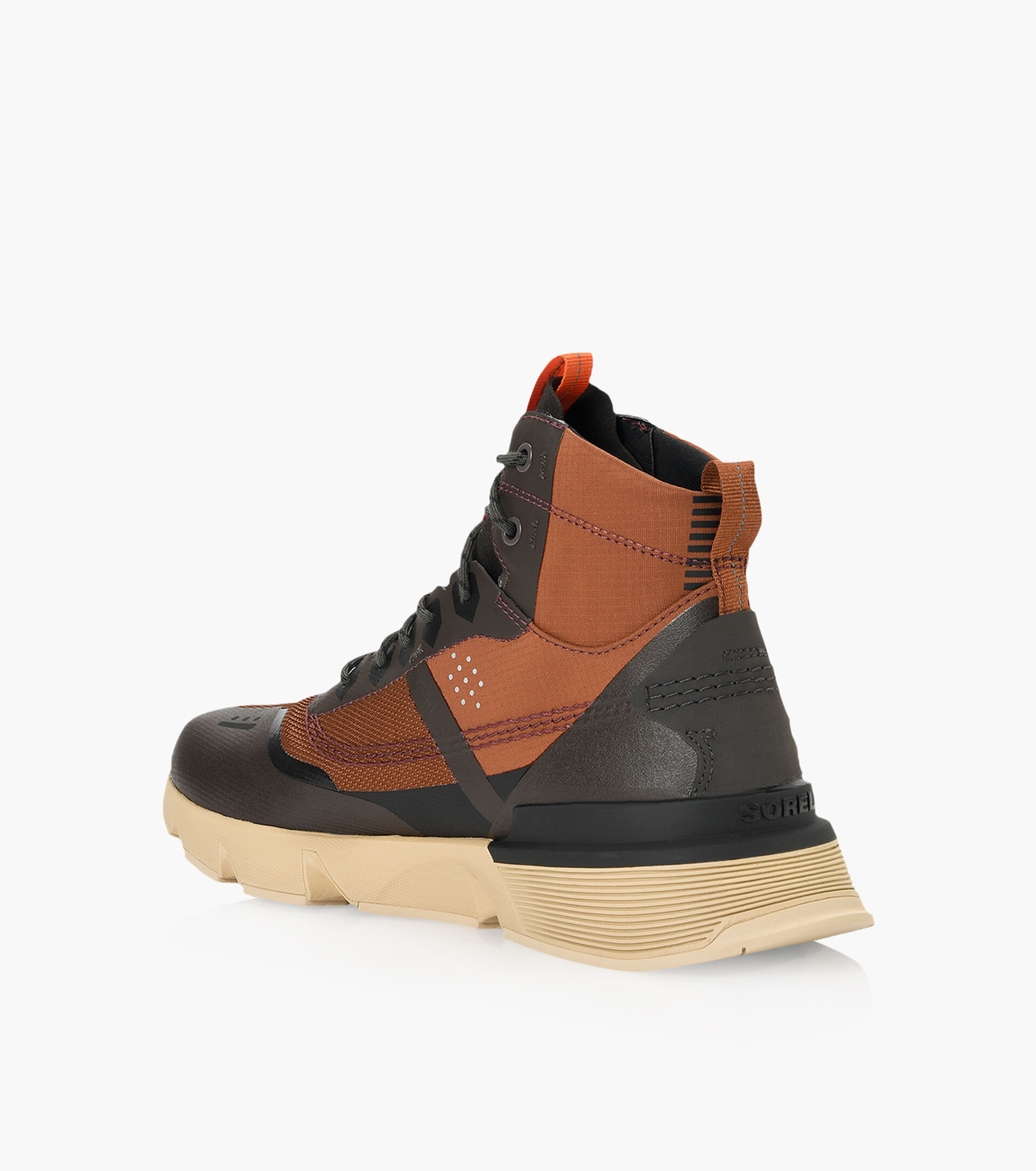 SOREL RUSH MID WP Browns Shoes