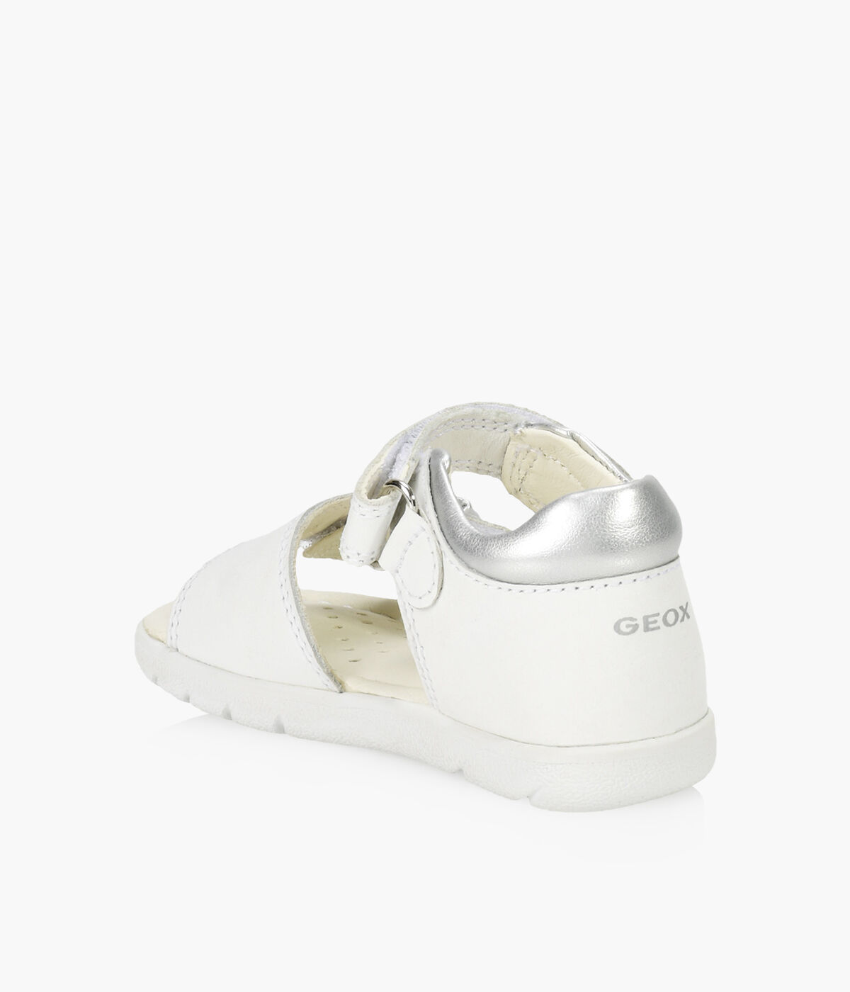 GEOX B SANDAL ALUL White Browns Shoes