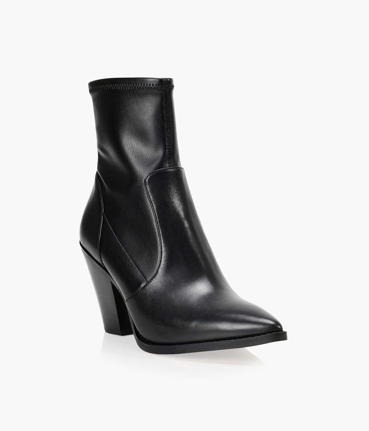 MICHAEL MICHAEL KORS DOVER HEELED BOOTIE Black Leather Browns