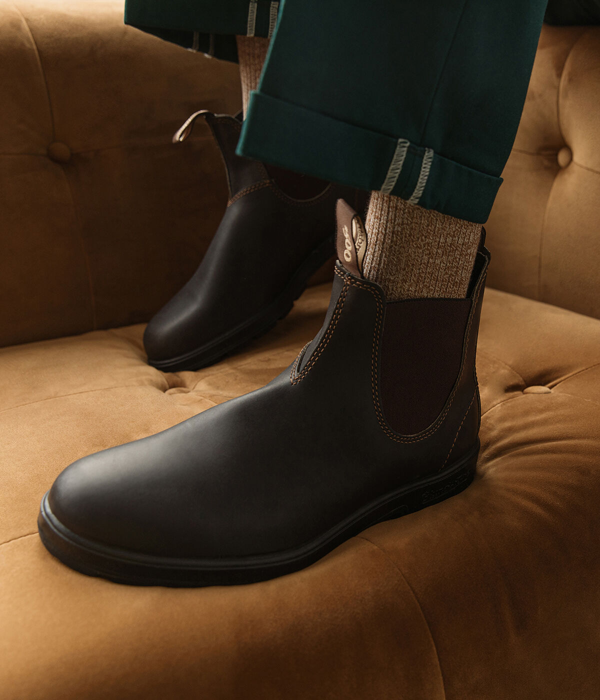BLUNDSTONE CLASSIC 500 Brown Leather Browns Shoes