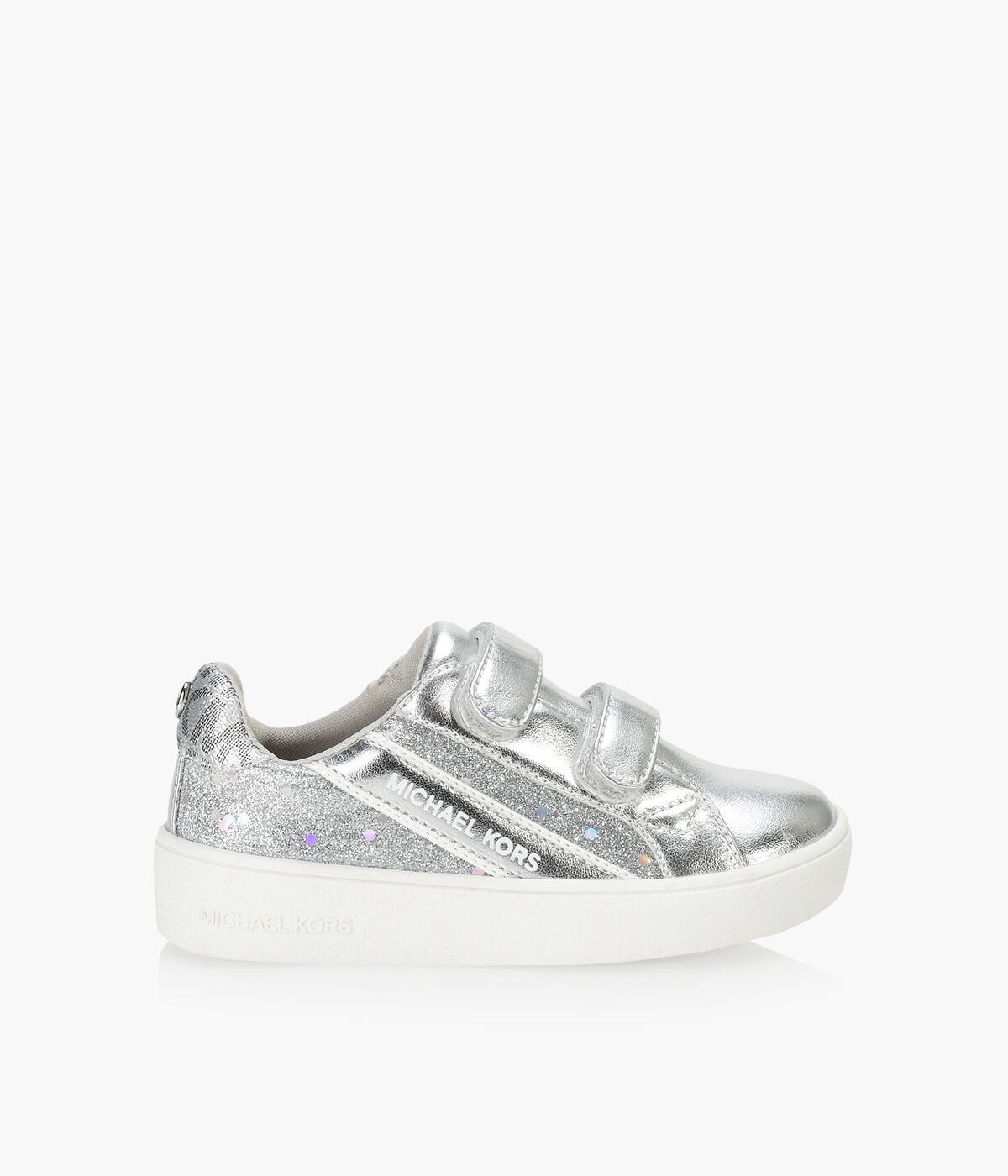MICHAEL MICHAEL KORS JEM SLADE H L Silver Browns Shoes