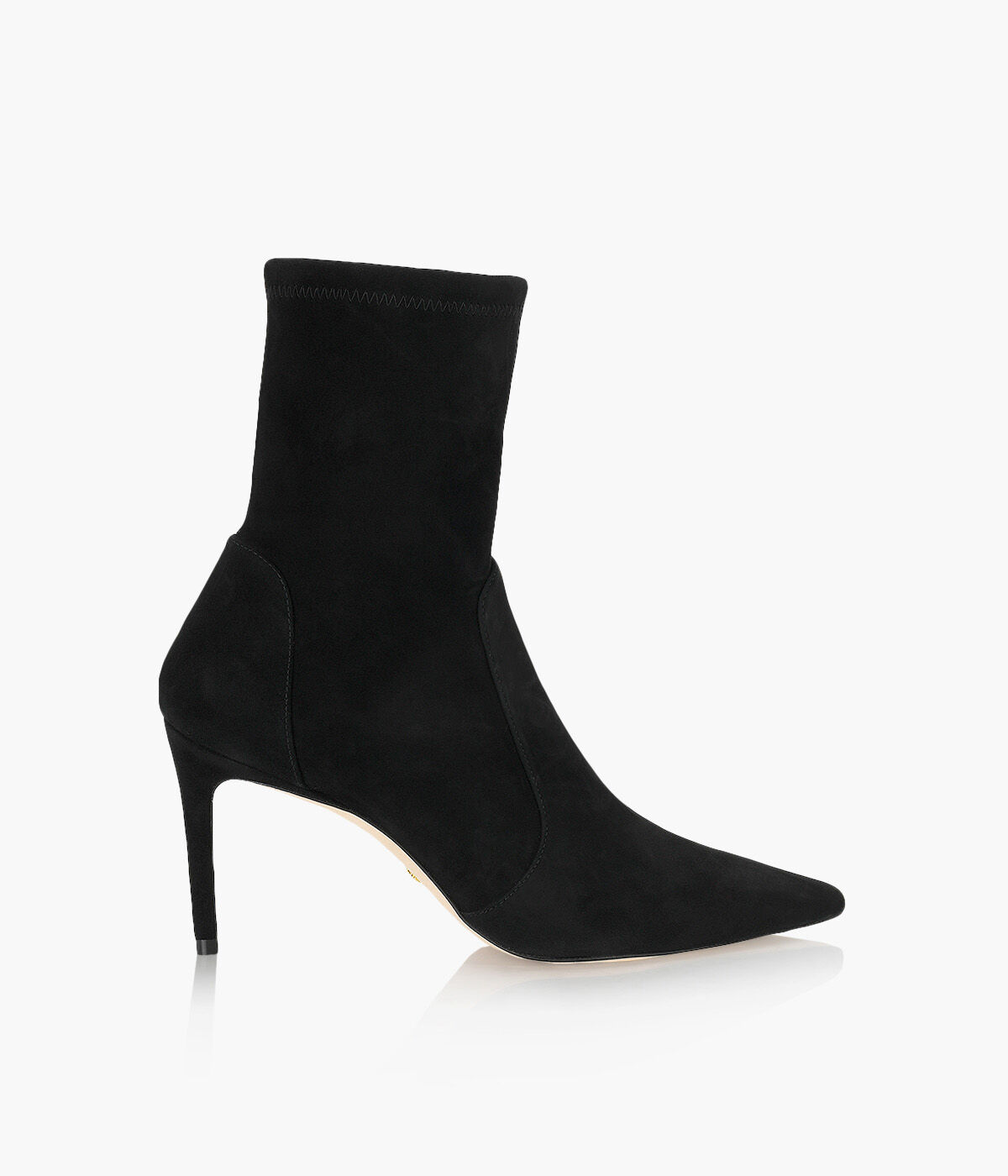 Stuart weitzman black suede ankle deals boots