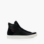 HUGO FUTURISM HITO Black Leather Browns Shoes