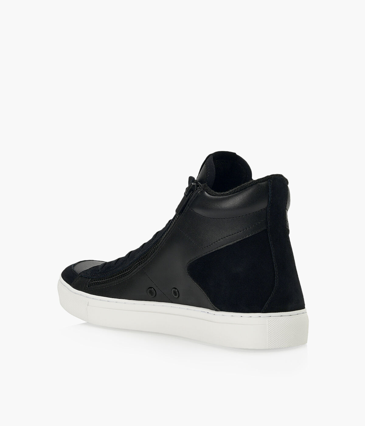 HUGO FUTURISM HITO Black Leather Browns Shoes