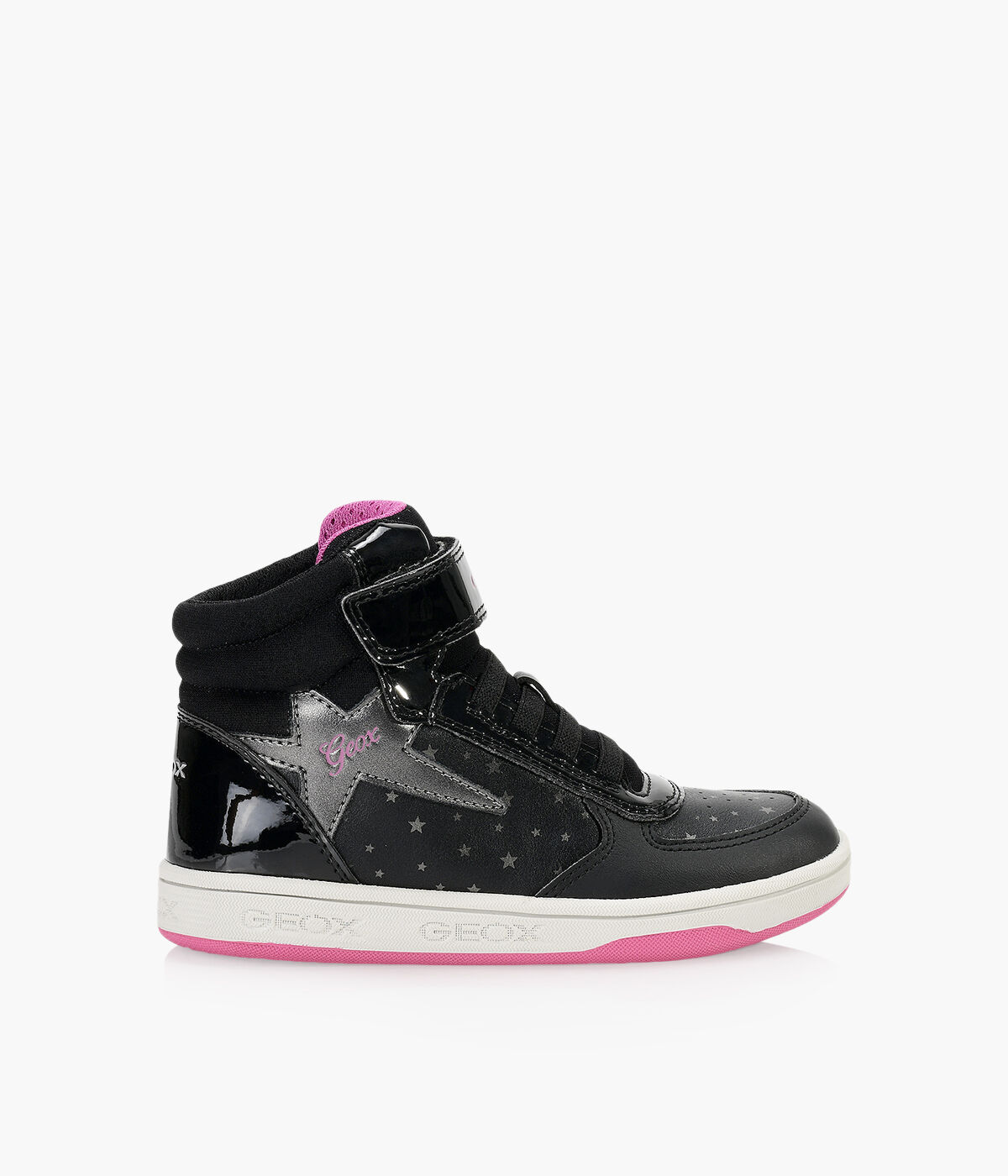 GEOX J MALTIN GIRL Black Browns Shoes