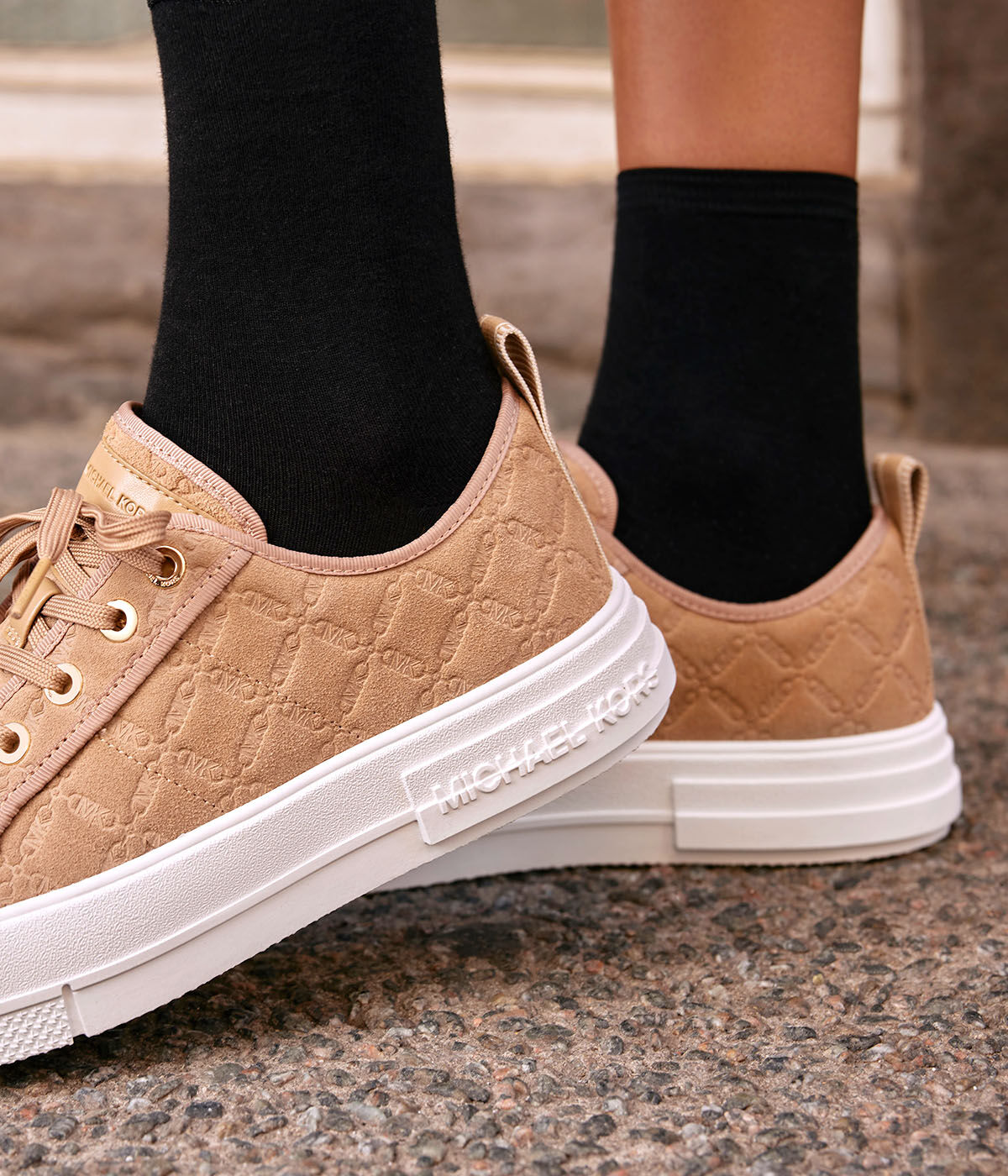 Michael kors top canvas shoes