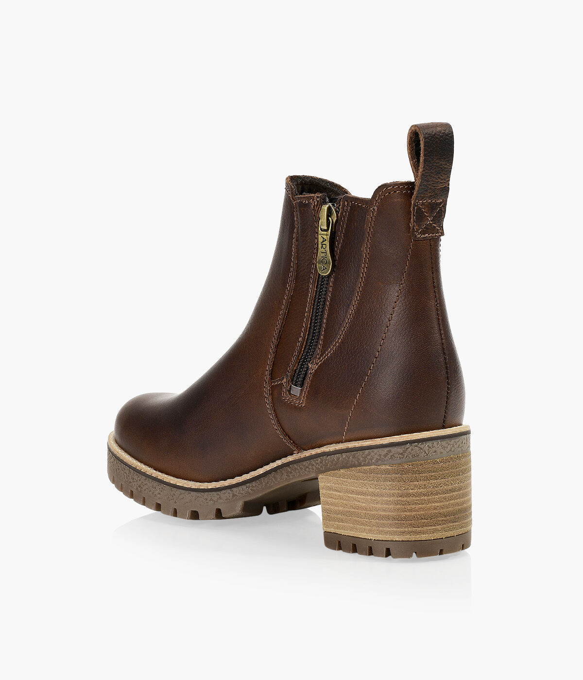 ARTICA YOTEI Leather Browns Shoes