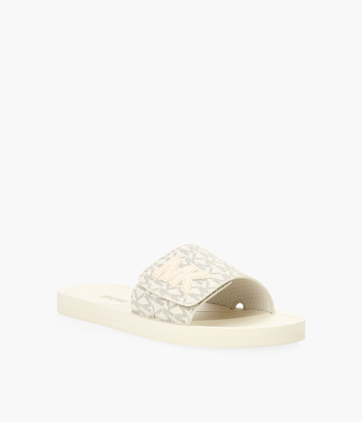MICHAEL MICHAEL KORS MK SLIDE Synthetic Browns Shoes