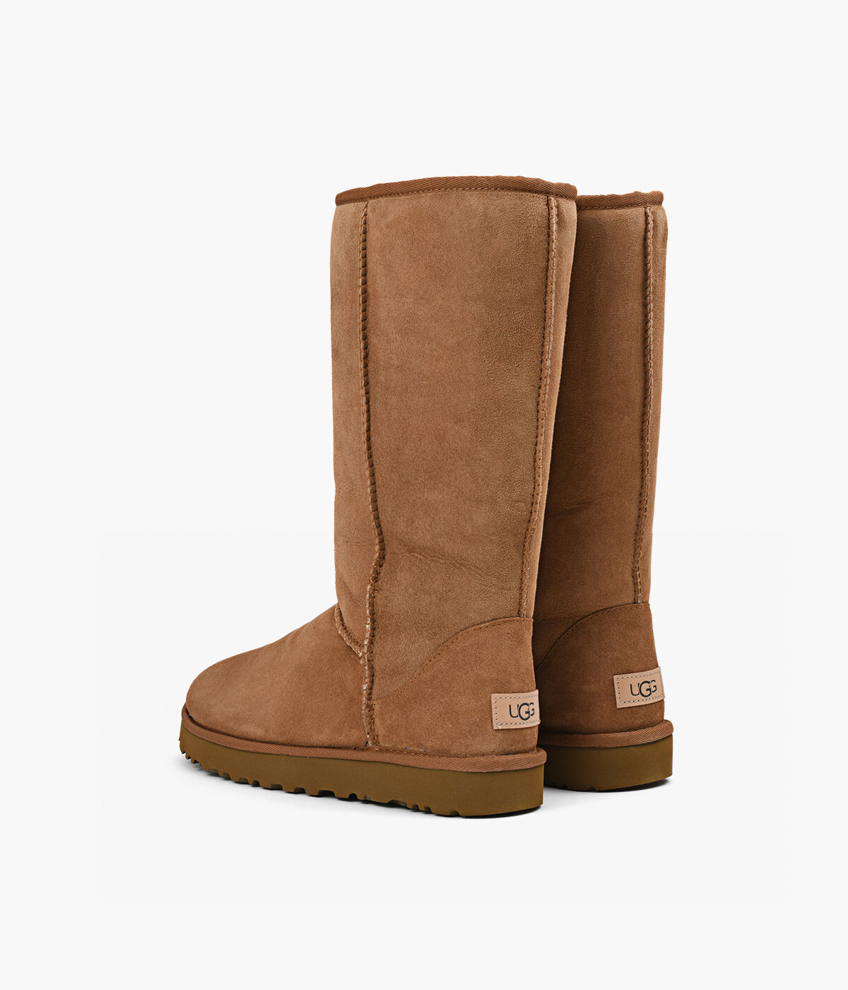 UGG CLASSIC TALL II Suede Browns Shoes