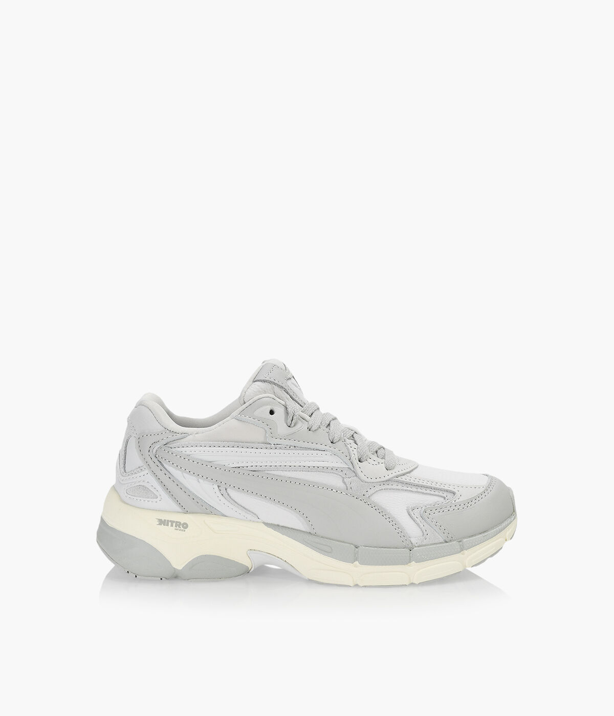 Grey suede pumas women's sale