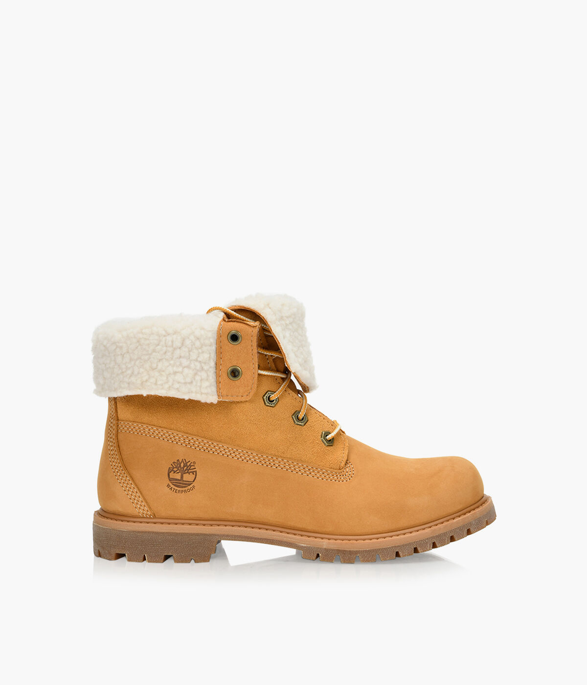 TIMBERLAND TEDDY FLEECE Tan Nubuck Browns Shoes