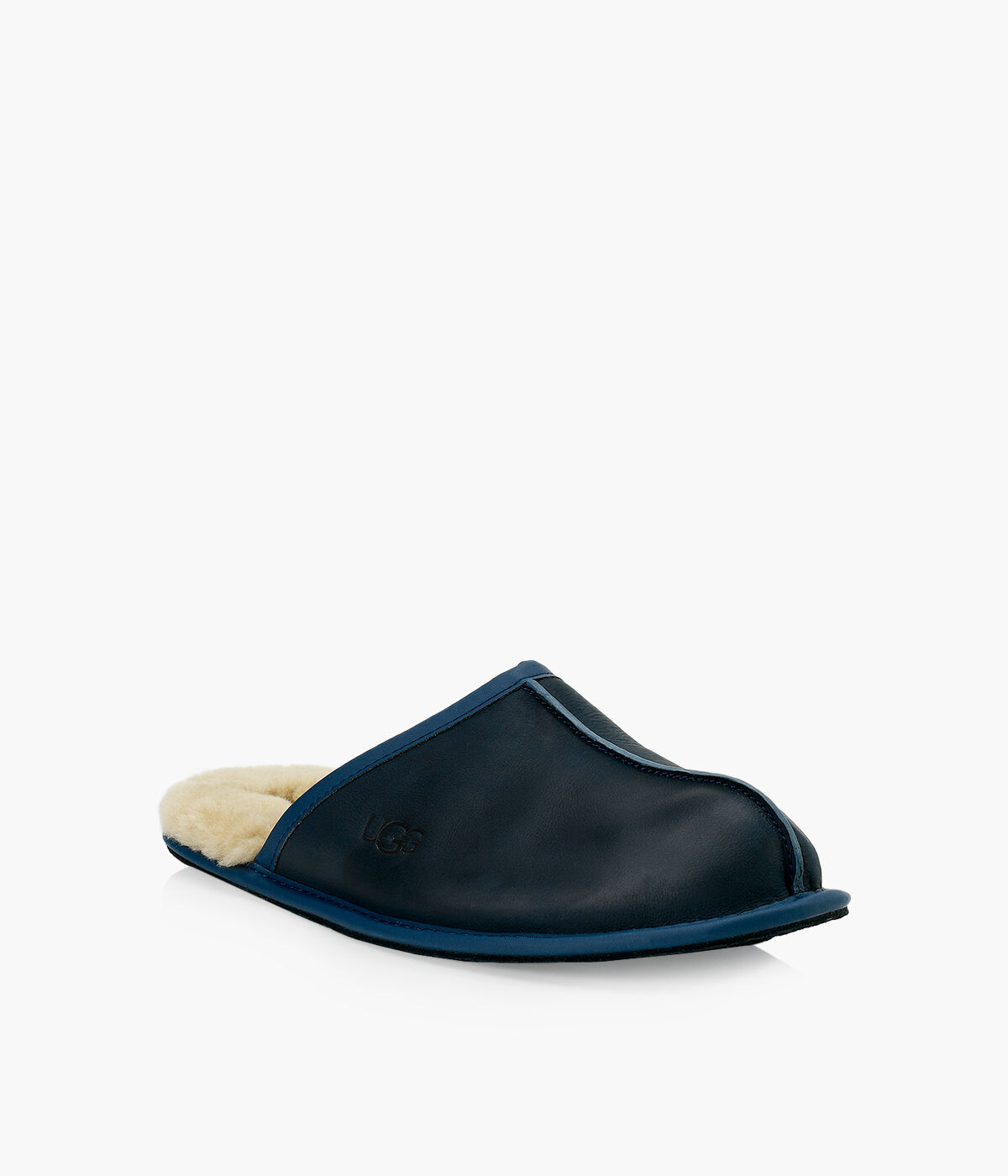 Mens navy sales ugg scuff slippers