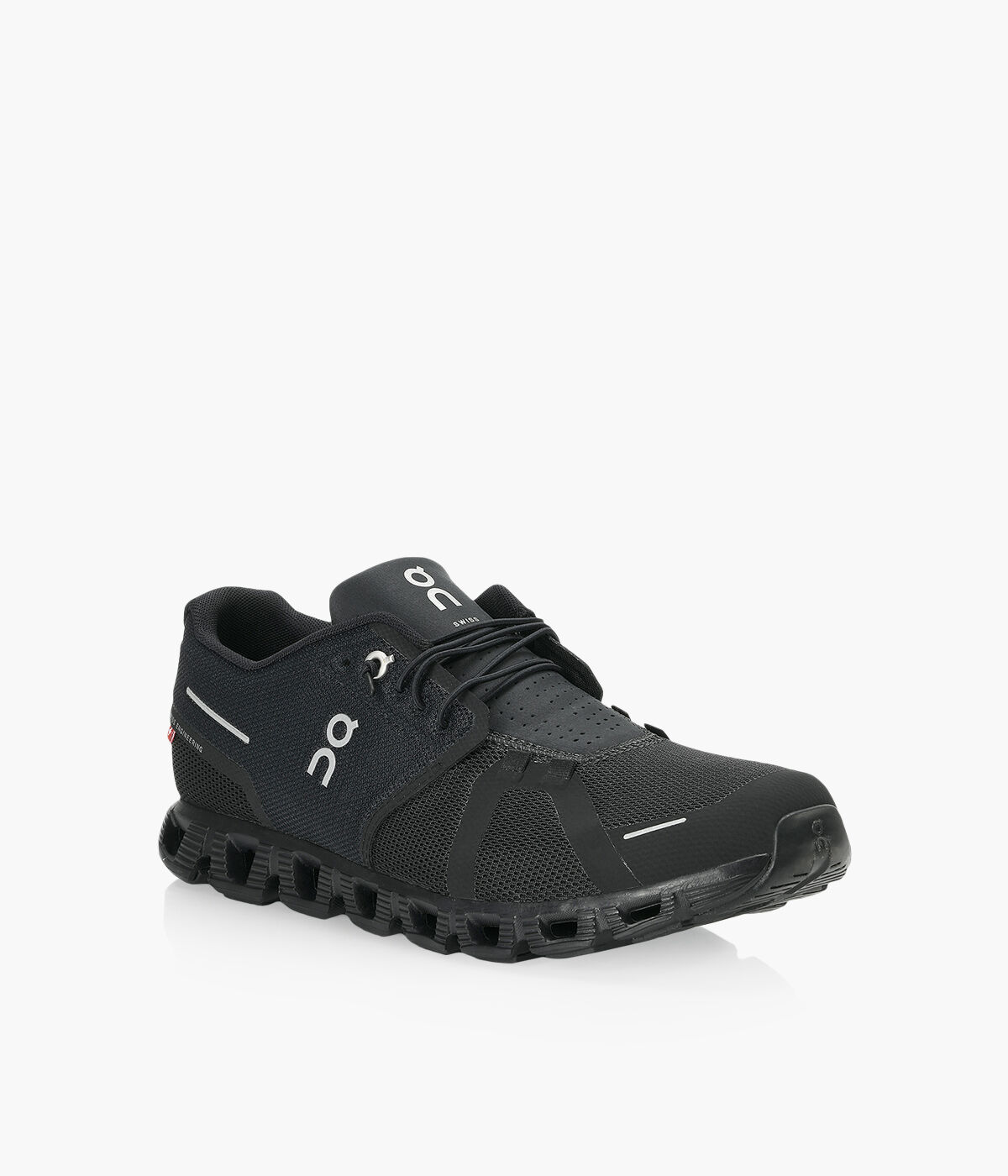 ON CLOUD 5 Black Fabric Browns Shoes
