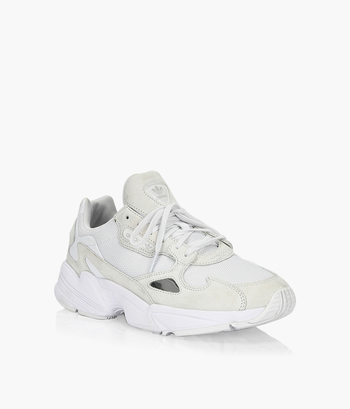 ADIDAS FALCON W White Suede Browns Shoes