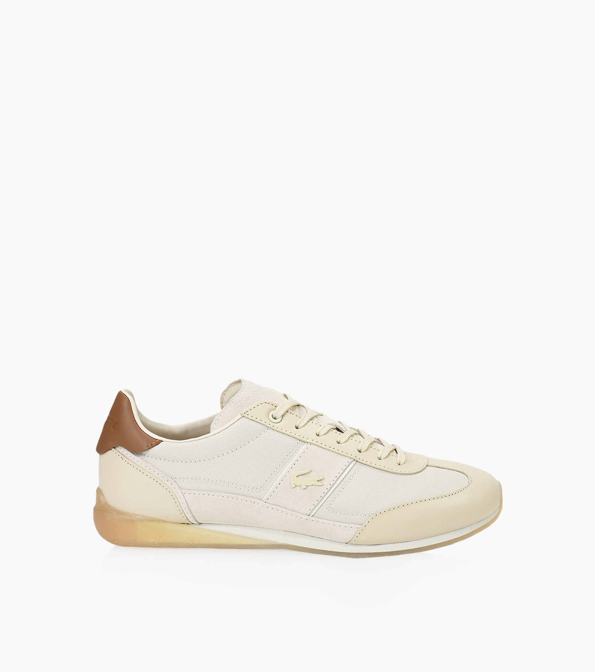 LACOSTE ANGULAR Leather Browns Shoes