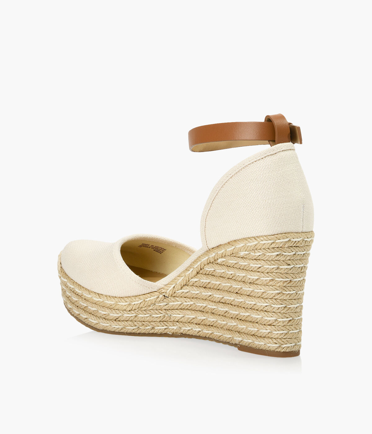 MICHAEL MICHAEL KORS KENDRICK WEDGE Leather And Fabric Browns