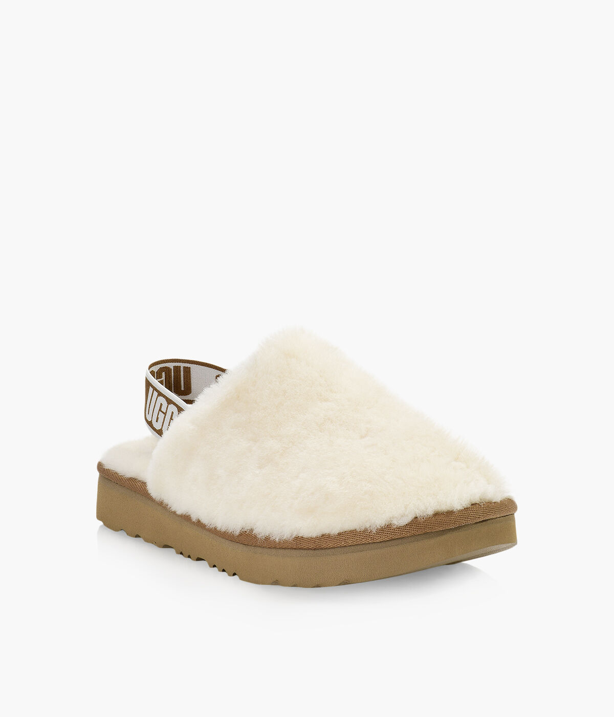 Ugg fluff clog slippers on sale