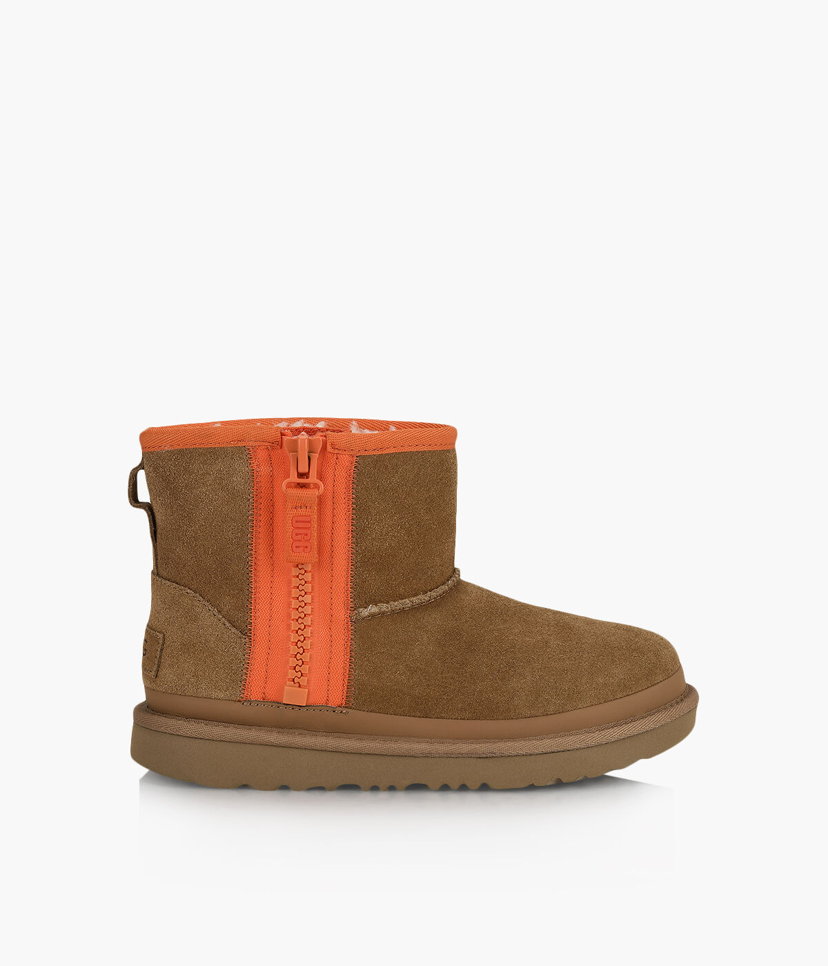 UGG CLASSIC MINI ZIPPER TAPE LOGO Browns Shoes