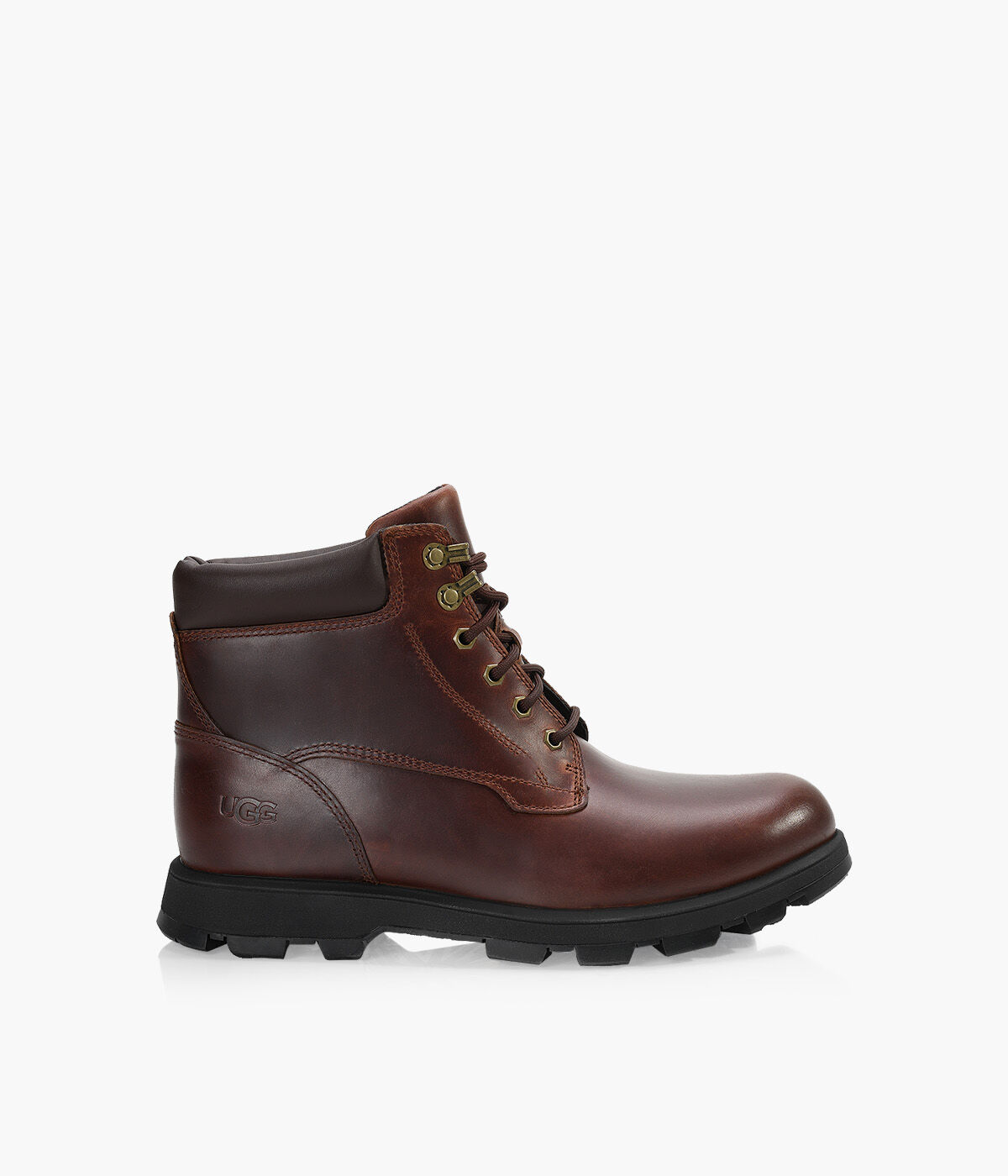 UGG STENTON Brown Patent Leather Browns Shoes