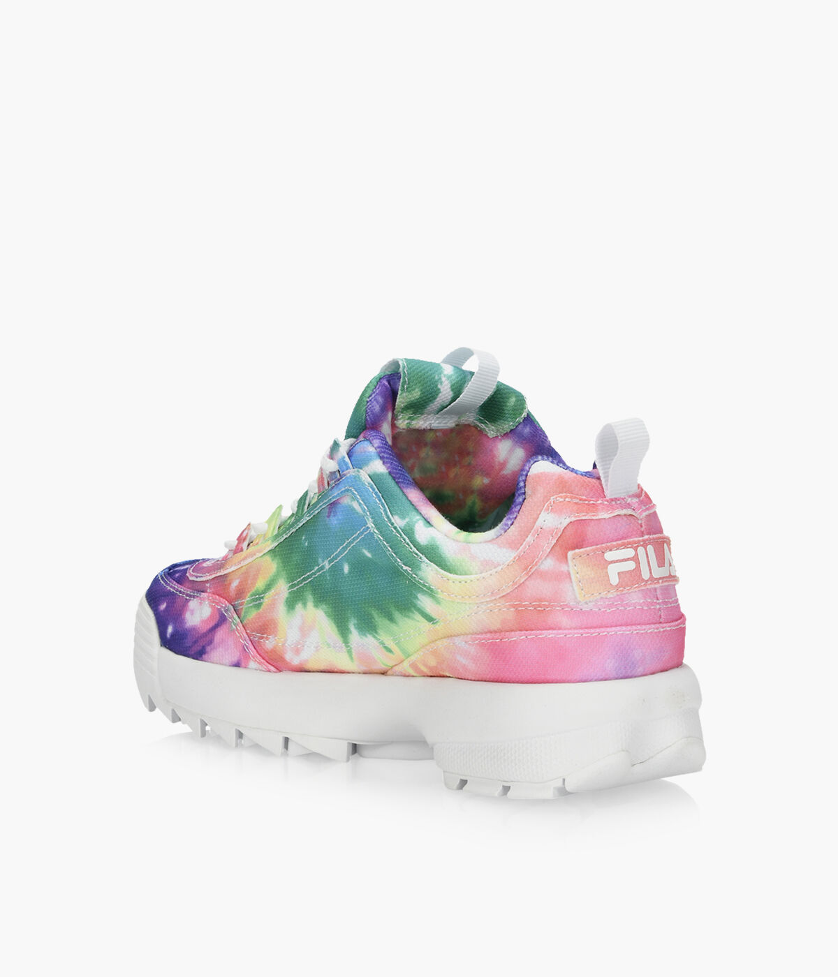 Tie dye fila best sale shoes