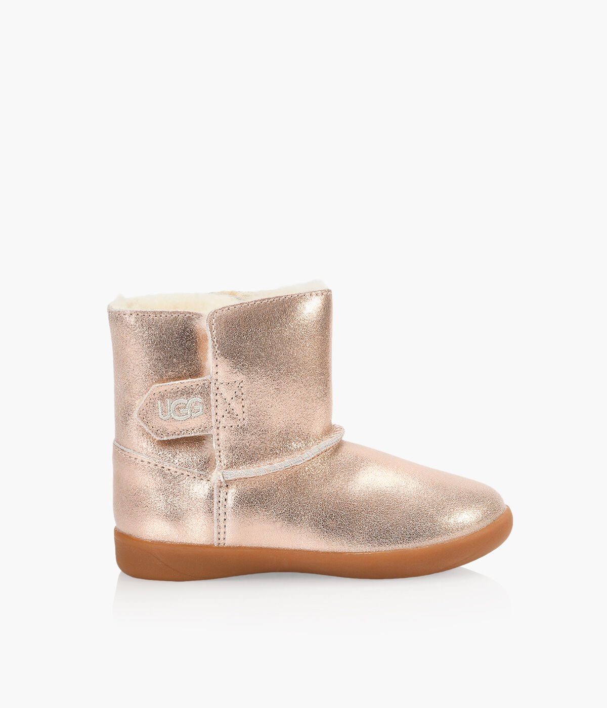 UGG KEELAN METALLIC GLITTER Rose Dor Browns Shoes