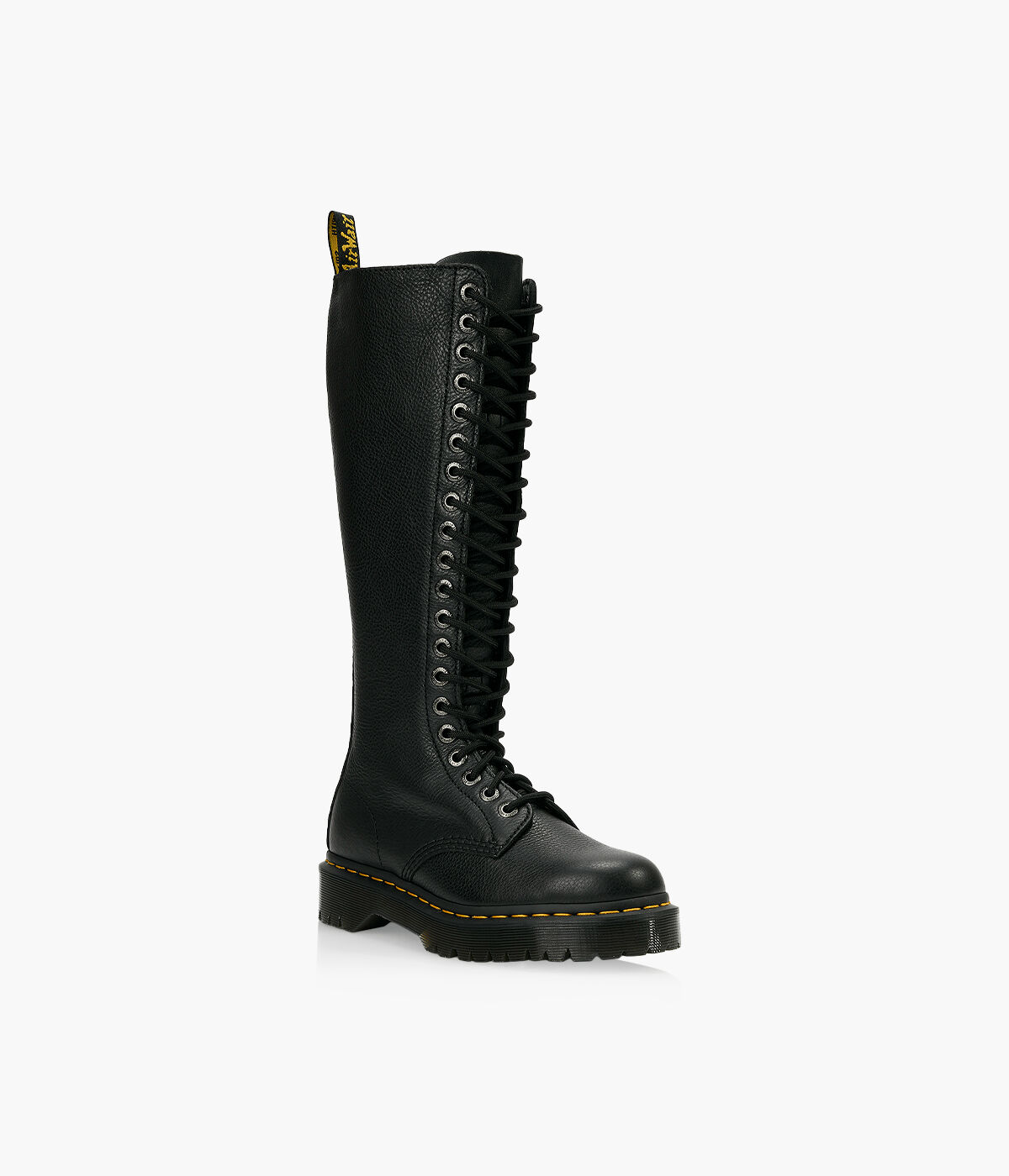 DR. MARTENS 1B60 BEX PISA KNEE HIGH Black Leather Browns Shoes