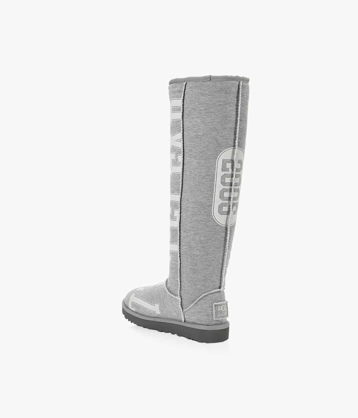 UGG UGG X TELFAR FLEECE TALL Grey Fabric Browns Shoes