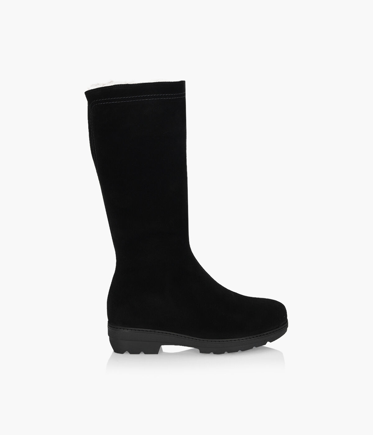La canadienne sales black suede boots