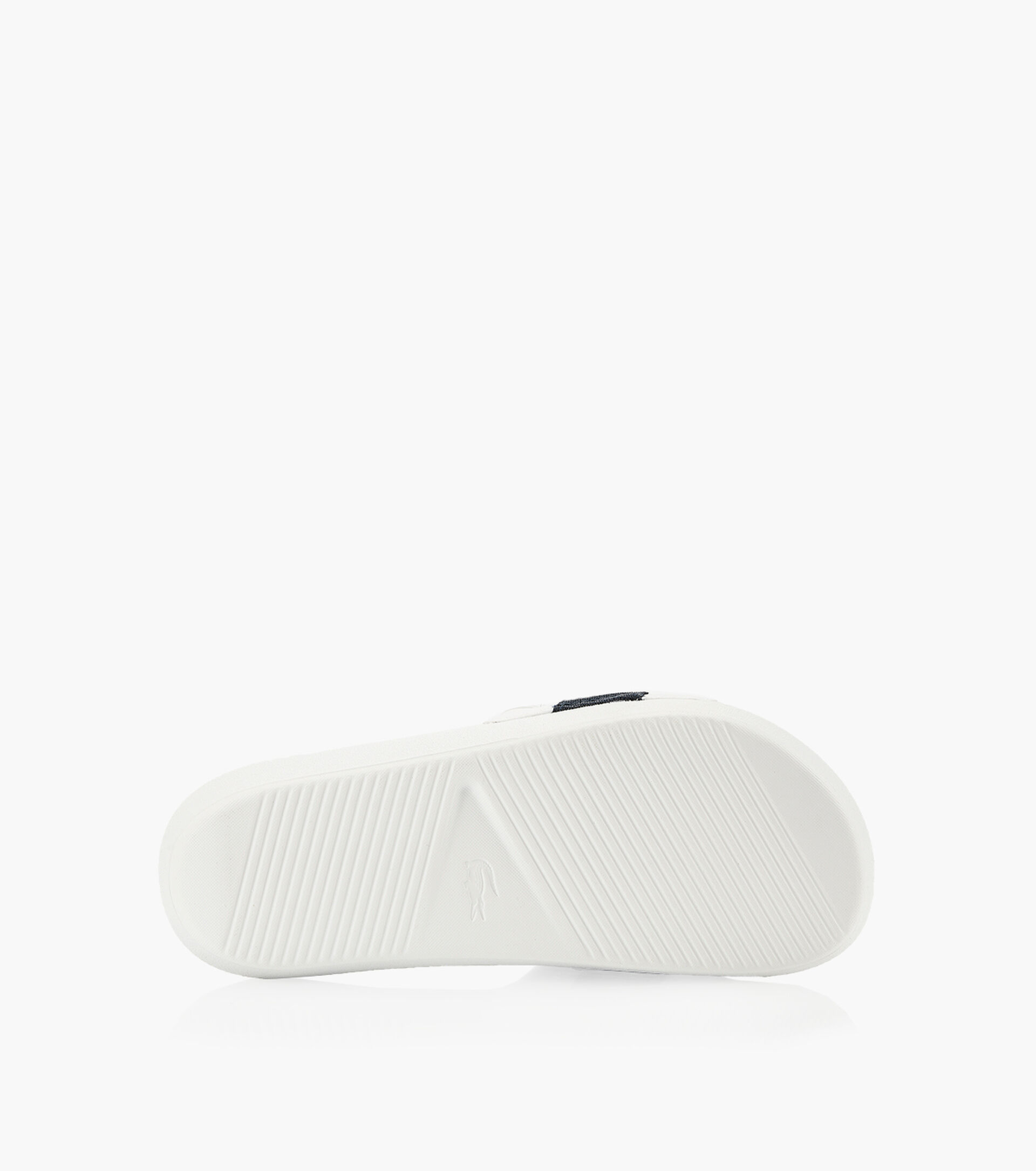 LACOSTE CROCO SLIDE Fabric Browns Shoes