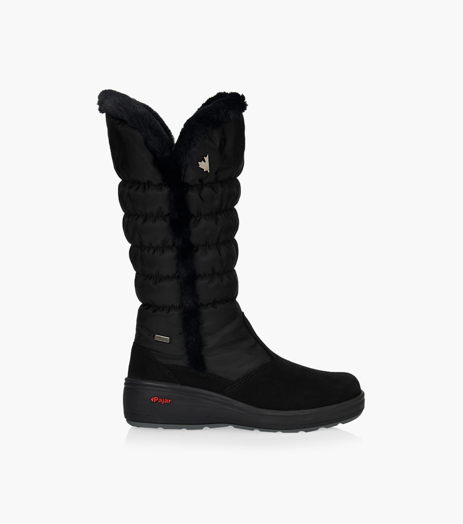 Pajar Sira Black Nylon Browns Shoes