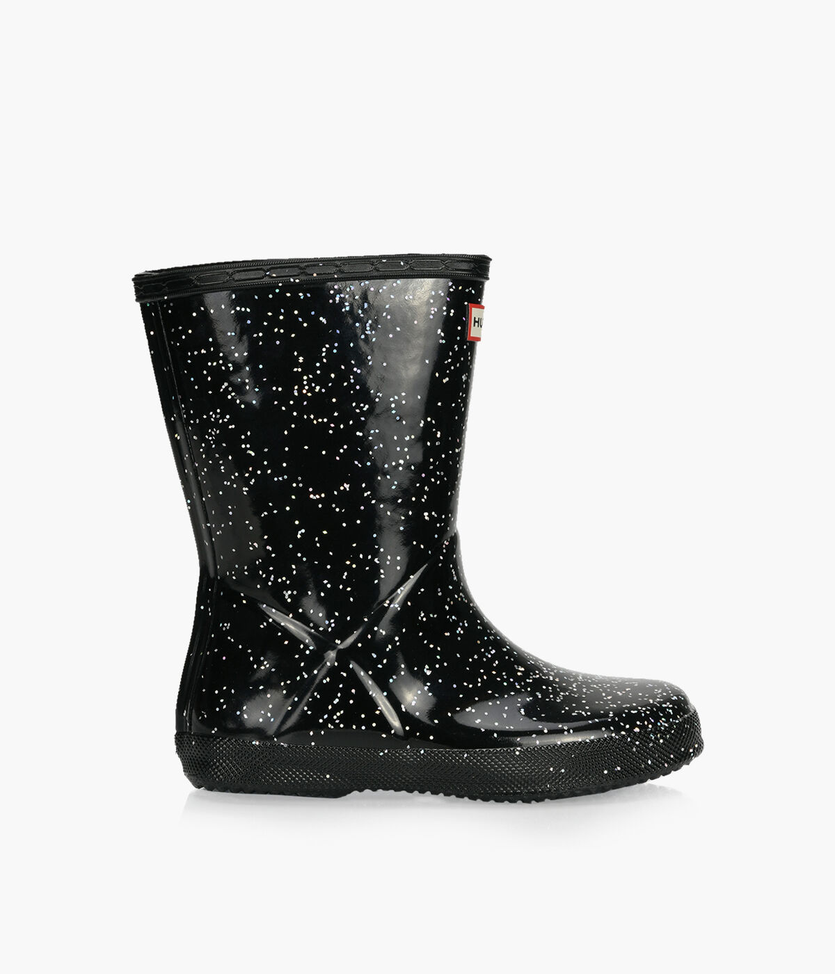 Girls black store rain boots