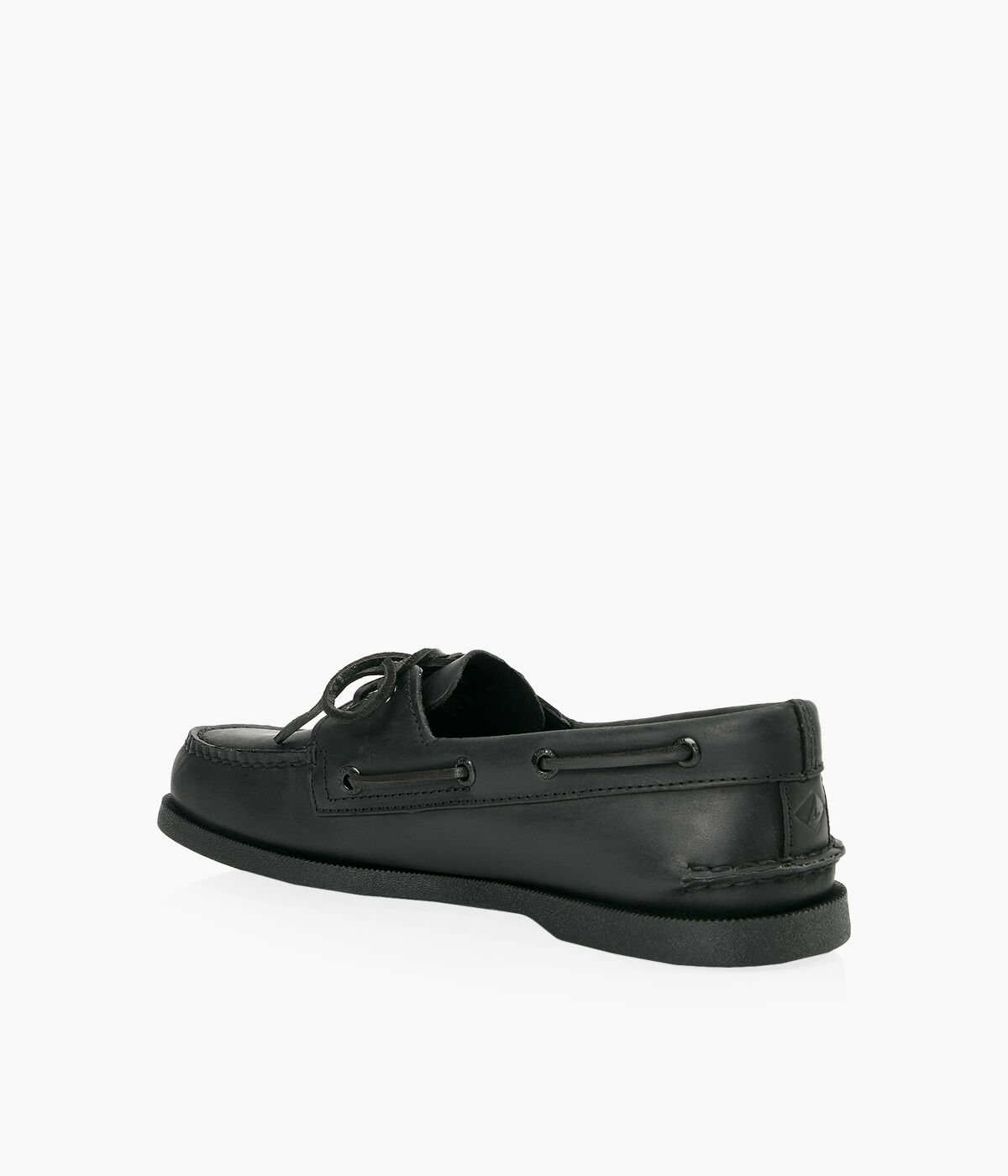 black non slip sperrys